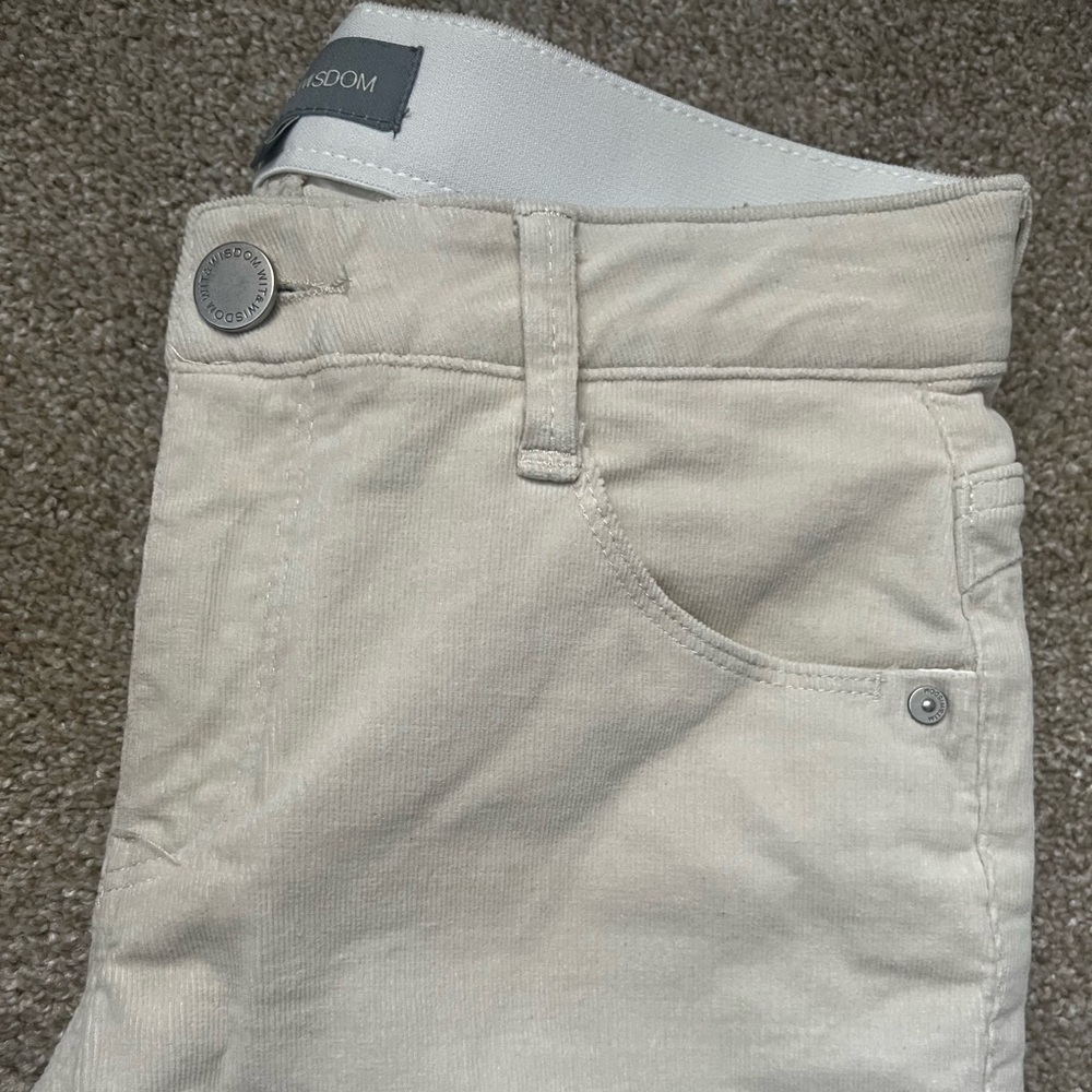 Wit and Wisdom Ab'Solution Corduroy Straight Leg Pants